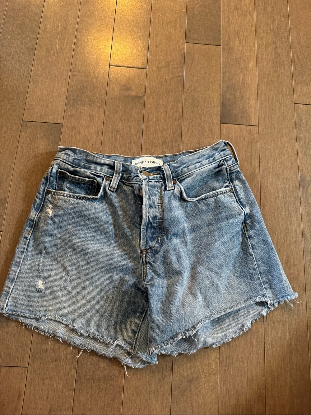 Denim Forum Ex-Boyfriend Midi Short